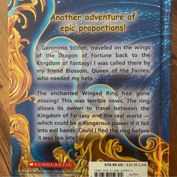 2/$12 Kid’s Novel: Geronimo Stilton, The Dragon of Fortune - Picture 5 of 5